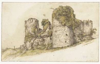 Vue du Château de César à Vau