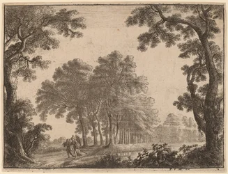 Paysage avec Tobie et l