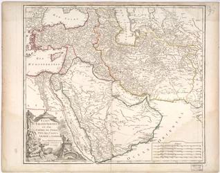 États du Grand-Seigneur en Asie - Empire de Perse, Pays des Usbecs, Arabie et Égypte