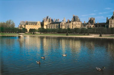 Château de Fontainebleau en Seine-et-Marne, France. Architecture par Gilles Le Breton