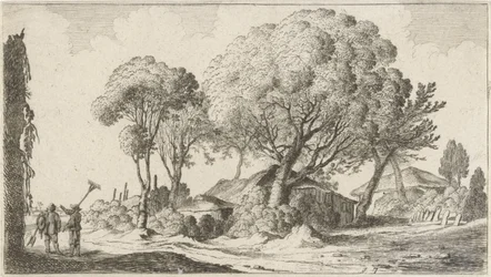 Fermes entre les arbres (Twaalf landschappen)