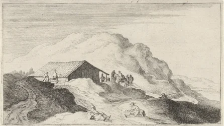 Grange dans les dunes