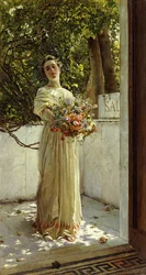 La cueilleuse de fleurs