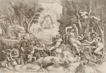 Céphale pleurant Procris (d