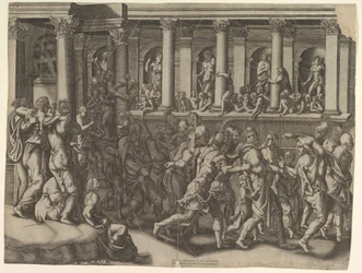 La Moquerie des prisonniers, vers 1540