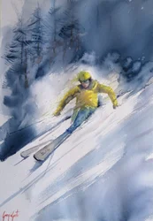 Les sensations fortes du ski alpin