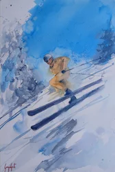 Skieur d