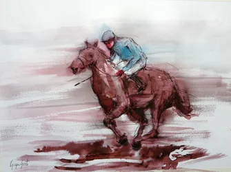 Jockey de courses de galop