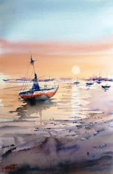 Le bateau « Golden Hour »