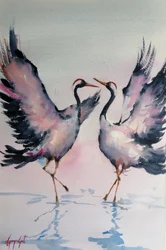 La danse gracieuse de la grue
