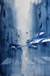 Moody Blue City