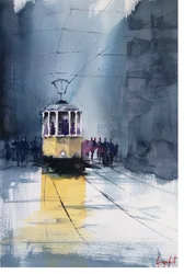 Le tramway de Rainy City