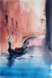 Promenade en gondole à Venise