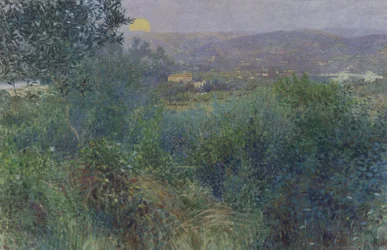 La lune montante