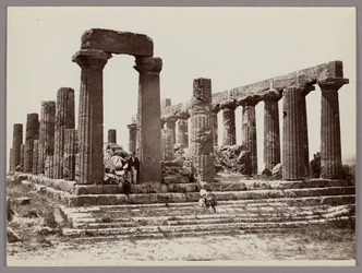 Agrigente : temple de Junon Lacinia, Girgenti, no 1347