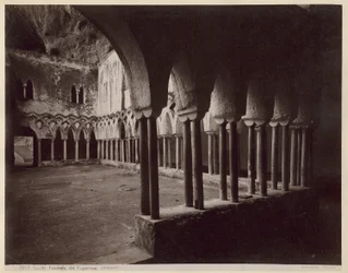 Amalfi, couvent des Capucins. Cloître