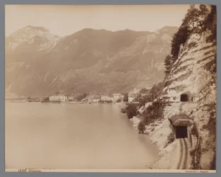 Brunnen au lac des Quatre-Cantons en Suisse