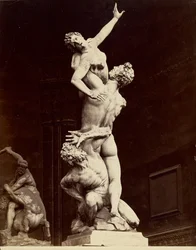 Enlèvement des Sabines de Giovanni Bologna, Florence