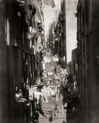 Scène de rue, Naples, Italie