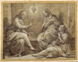 Le Christ dans la maison de Marthe et Marie
