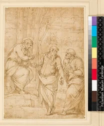 Christ nommant Pierre son successeur, 1500-1599