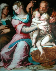 Sainte Famille avec Saint Jean