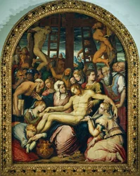 Lamentation sur le Christ mort (détail)