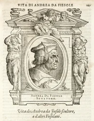 Milan, Bibliothèque Braidense, Vite de piv excellent, Giorgio Vasari 1568, Andrea da Fiesole