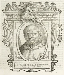 Milan, Biblioteca Braidense, Vite de piv excellent, Giorgio Vasari 1568, Fra Bartolomeo dit Baccio della Porta