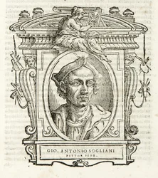 Milan, Biblioteca Braidense, Vite de piv excellent, Giorgio Vasari 1568, Giovanni Antonio Sogliani