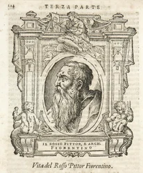 Milan, Biblioteca Braidense, Vite de piv excellent, Giorgio Vasari 1568, Roffo Fiorentino