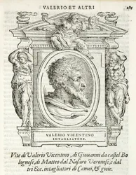 Milan, Biblioteca Braidense, Vite de piv excellent, Giorgio Vasari 1568, Valerio Belli dit Valerio Vicentino