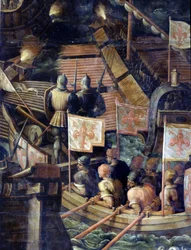 Bataille navale entre Florence et Pise (détail)
