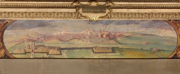 Vue de Sienne, 1557-1558