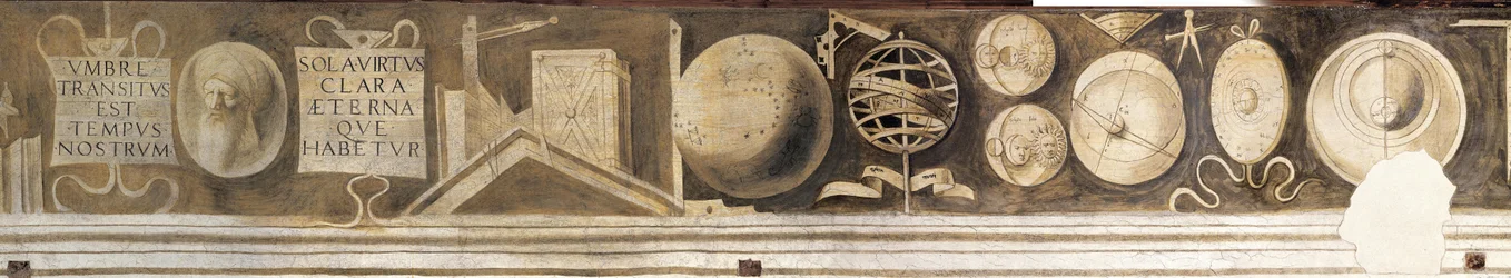 Artes Mechanicae. Frise dans la Casa Pellizzari, vers 1500