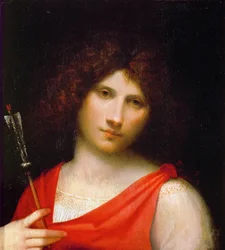 Jeune homme avec une flèche, vers 1505