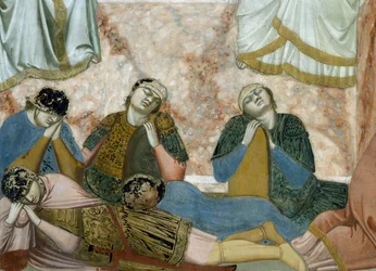 La Résurrection du Christ, Détail de la Vie et Passion du Christ, par Giotto