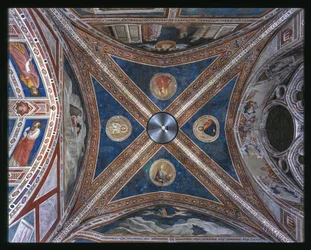 Chapelle de la Madeleine : la voûte