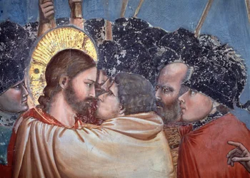 Le Baiser de Judas (détail)