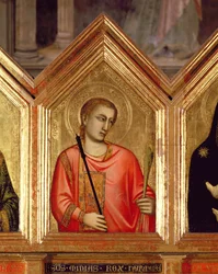 Saint du Polyptyque de Sainte Réparate (détail)