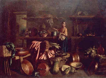 Dans la cuisine
