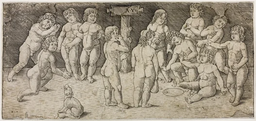 Douze cupidons jouant