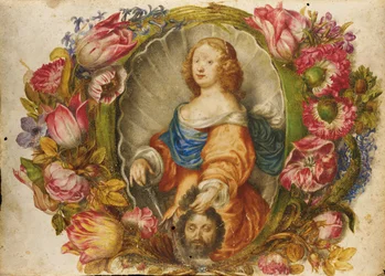 Portrait de la grande duchesse Vittoria della Rovere en Judith