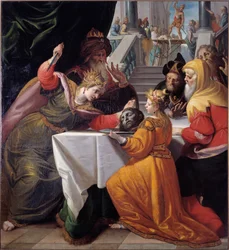 Salomé avec la tête de saint Jean-Baptiste sur un plateau d