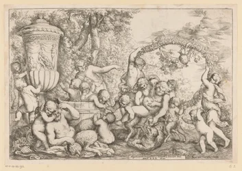 Bacchanale avec Silène