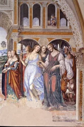 Florent envoie des courtisanes au monastère (détail)