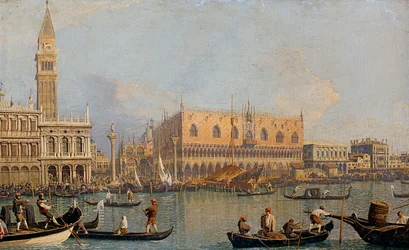 Vue du Palais des Doges à Venise, avant 1755
