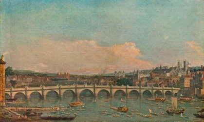Pont de Westminster, c1746