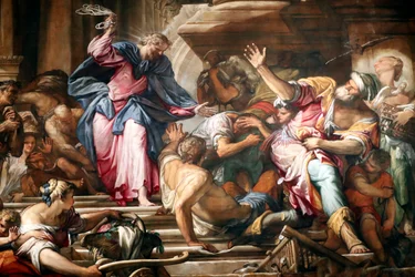 Le Christ chassant les changeurs du Temple (peinture)