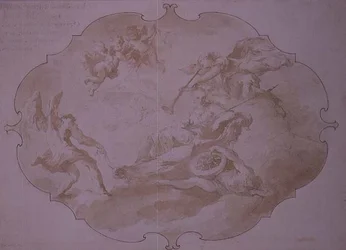 Triomphe de la Vertu Militaire, c.1750